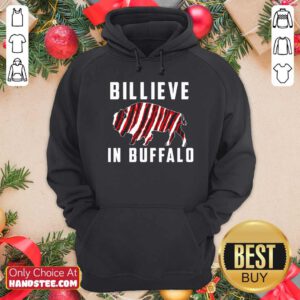 Good Believe In Buffalo Hoodie - Design by handstee.com