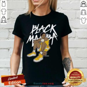 Good Black Mamba Kobe Bryant V-neck - Design by handstee.com