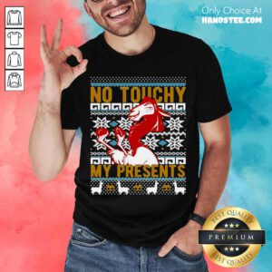 Emperor’s New Groove Kuzco No Touchy Ugly Christmas Shirt- Design By Handstee.com