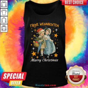 Frohe Weihnachten Merry Christmas Tank-Top- Design By Handstee.com