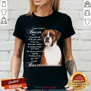 I Know I’m Just A Bull Boxer But If You Feel Sad V-neck- Design By Handstee.com