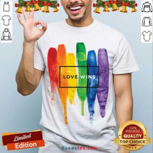 LGBT Love Wins Shirt- Design By Handstee.com