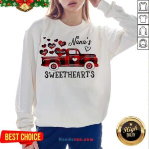 Nana’s Sweethearts Truck Mike Vivian Lily Christian Sweatshirt- Design By Handstee.com
