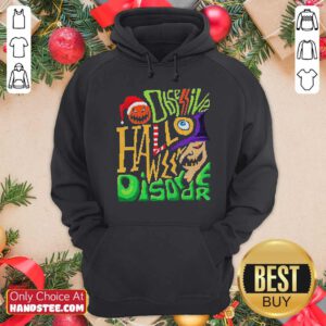 Obsessive Halloween Disorder Ghost Pumpkin Bat Santa Claus Ugly Christmas Hoodie- Design By Handstee.com