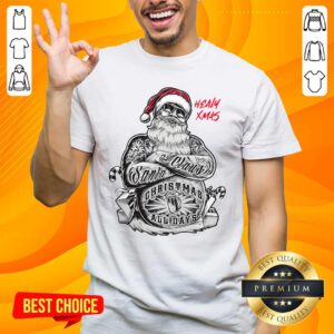 Tattoo Heavy Xmas Santa Claus Christmas All Days Shirt- Design By Handstee.com