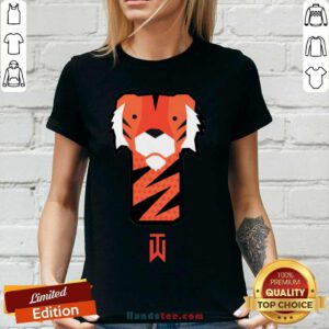 Tiger Woods Frank Golf V-neck- Design By Handstee.com