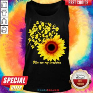 Horror Character Sunflower You Are My Sunshine Tank-Top- Design By Handstee.com