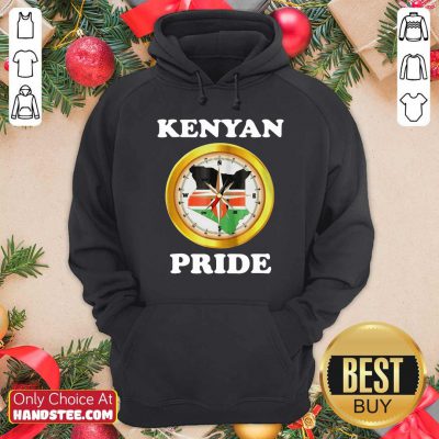 Nice Kenya Kenyan Pride Hoodie - Design by handstee.com