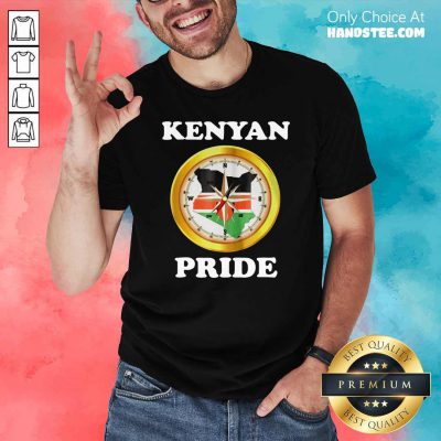 Nice Kenya Kenyan Pride Shirt - Design by handstee.com