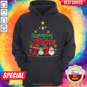 Merry Quarantine Christmas 2020 Pajamas Family Matching Xmas Hoodie- Design By Handstee.com