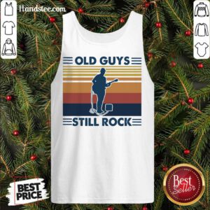 Old Guys Still Rock Vintage Retro Tank-Top- Design By Handstee.com