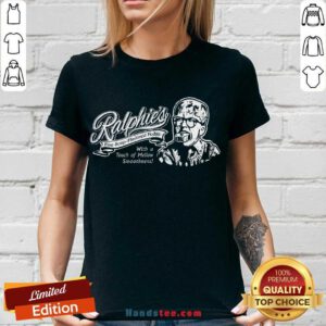 Ralphie's Fine Soap-Flavored Fudge V-neck- Design By Handstee.com