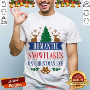 Romantic Snowflakes On Christmas Eve Shirt- Design By Handstee.com