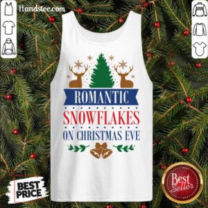 Snowflakes On Christmas Eve Tank-Top- Design By Handstee.com