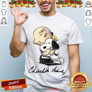 The Peanuts Snoopy Hug Charlie Brown And Woodstock Signature Shirt- Design By Handstee.com