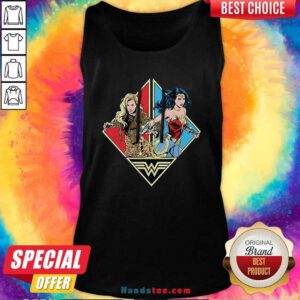 Nice Wonder Woman 1984 Cartoon Tank Top - Design by handstee.com