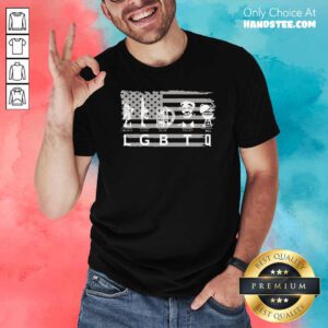 Official American Flag Liberty Guns Beer Trump BBQ Shirt- Design by handstee.com