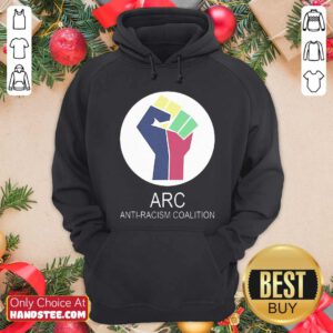 Official ARC Anti-racism Coalition Hoodie - Design by handstee.com