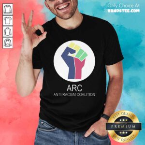 Official ARC Anti-racism Coalition Shirt - Design by handstee.com