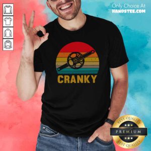 Official Bicycle Cranky Vintage Shirt - Design by handstee.com