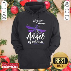Official Dragonfly May There Always Be An Angel By Your Side Hoodie - Design by handstee.com