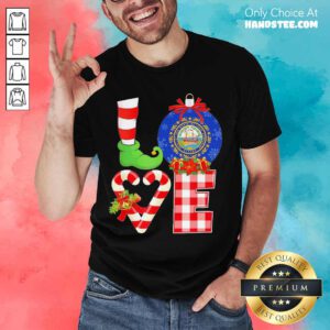 Elf Love Seal Of The State Of Hampshire 1776 Christmas Shirt- Design By Handstee.com