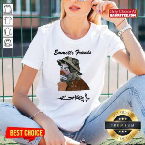 Emmett’s Friends Signature V-neck- Design By Handstee.com