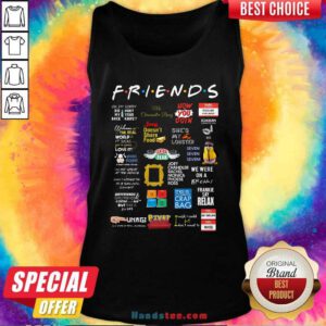 Frankie Say Relax I Know We Were On A Break Central Perk How You Doin Tank-Top- Design By Handstee.com