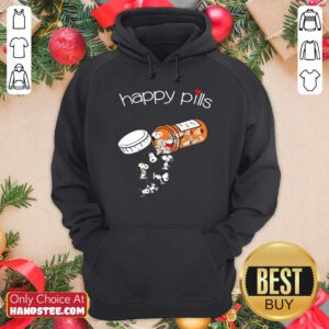 Official Happy Pills Snoopy Hoodie - Design by handstee.com