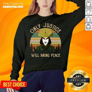 Avatar Kyoshi Only Justice Will Bring Peace Vintage Sweatshirt- Design By Handstee.com