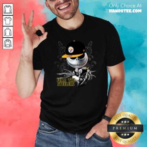 Jack Skellington Fear The Pittsburgh Steelers Shirt- Design By Handstee.com