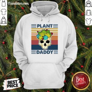 Original Skull Plant Daddy Vintage Retro Hoodie - Design by handstee.com