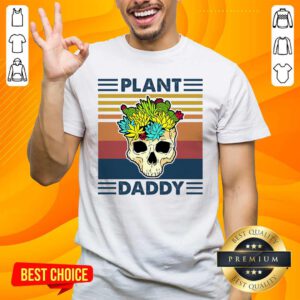 Original Skull Plant Daddy Vintage Retro Shirt - Design by handstee.com