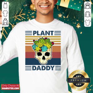 Original Skull Plant Daddy Vintage Retro Sweatshirt - Design by handstee.com