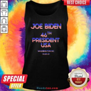 46th President Joe Biden Inauguration Day Commemorative Washington DC 01-20-21 Tank-Top- Design By Handstee.com