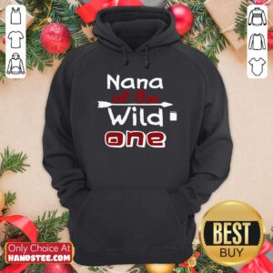 Lumberjack Nana Wild Plaid Buffalo Bohemian Hoodie- Design By Handstee.com