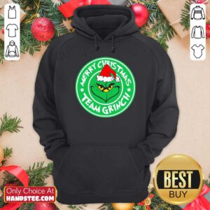 Merry Christmas Team Grinch Hoodie- Design By Handstee.com