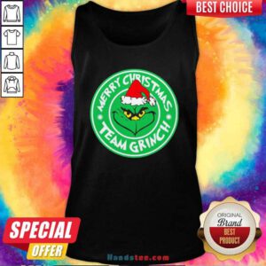 Merry Christmas Team Grinch Tank-Top- Design By Handstee.com