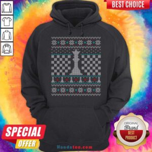 Queen Chess Piece Ugly Christmas Sweater Design Hoodie- Design By Handstee.com
