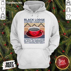 Black Lodge Coffee Company A Damn Fine Cup Of Coffee Black As Midnight Vintage Hoodie- Design By Handstee.com