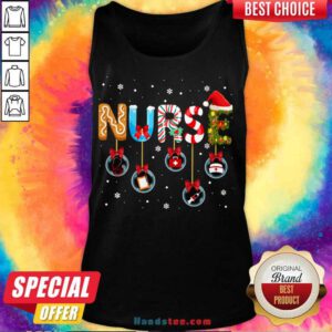 Christmas Nurse Nursing Gift Tank-Top- Design By Handstee.com
