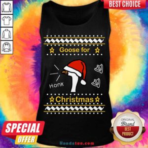 Goose Ugly Christmas Tank-Top- Design By Handstee.com