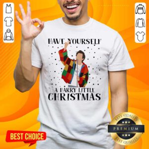 Premium Harry Styles Have Yourself A Harry Little Christmas 2020 Shirt - Design by handstee.com