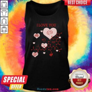 Premium I Love You Oxytocin Hormone Tank Top- Design by handstee.com