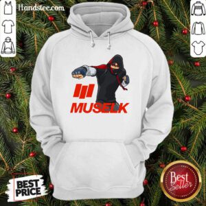 Premium Muselk Punch Red Hoodie - Design by handstee.com