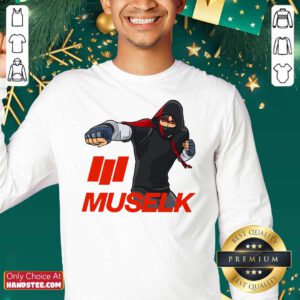 Premium Muselk Punch Red Sweatshirt - Design by handstee.com