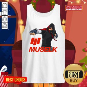 Premium Muselk Punch Red Tank Top - Design by handstee.com
