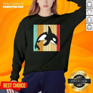 Premium Orca Killer Whale Killer Whale Vintage Sweatshirt - Design by handstee.com