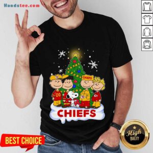 Snoopy The Peanuts Kansas City Chiefs Christmas Shirt- Design By Handstee.com