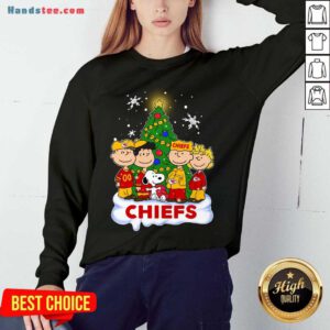 Snoopy The Peanuts Kansas City Chiefs Christmas Sweatshirt- Design By Handstee.com